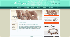 Desktop Screenshot of lesliesjewelers.com